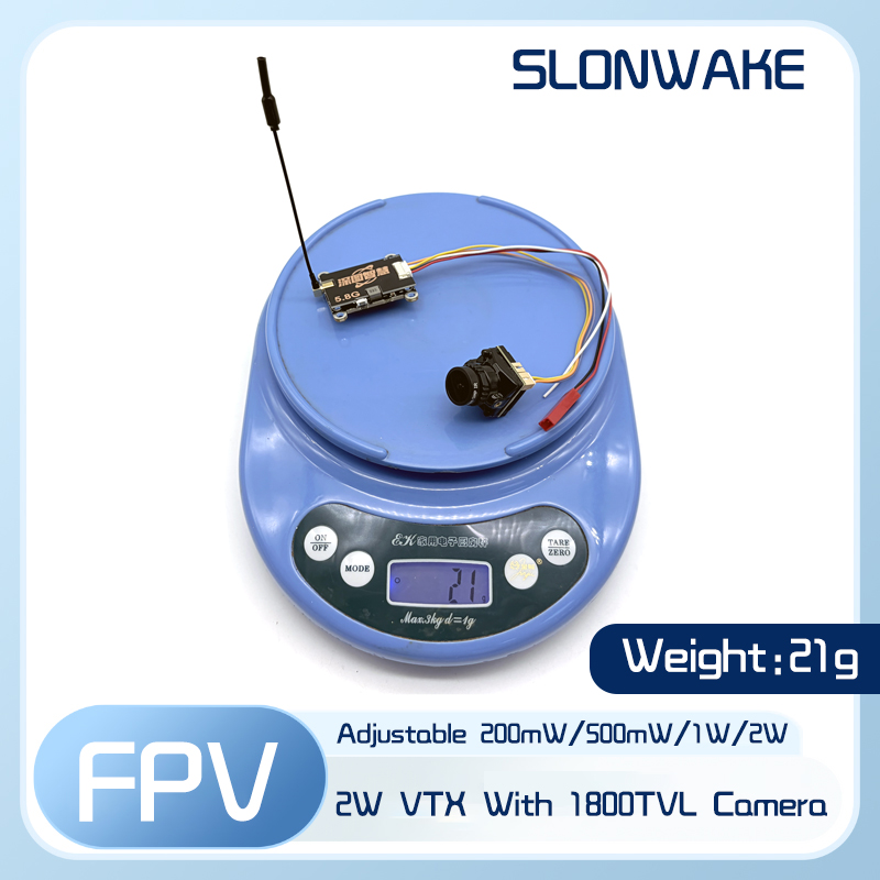 SLONWAKE 5.8G 56CH 2W transmit - Fpv Drone Transmitter recension och pris