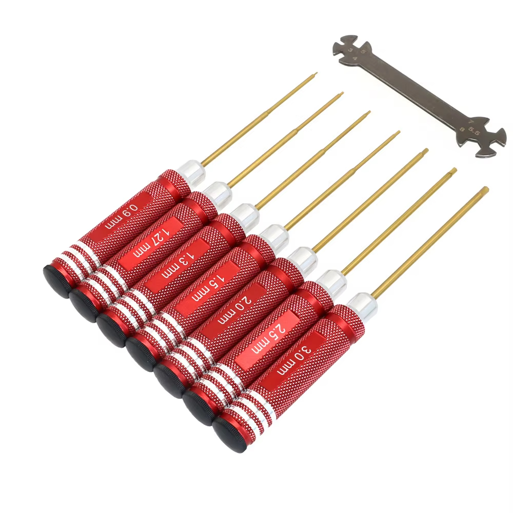 7pcs Hex Screw Driver Set Tita - Fpv Drone Tool Kit recension och pris