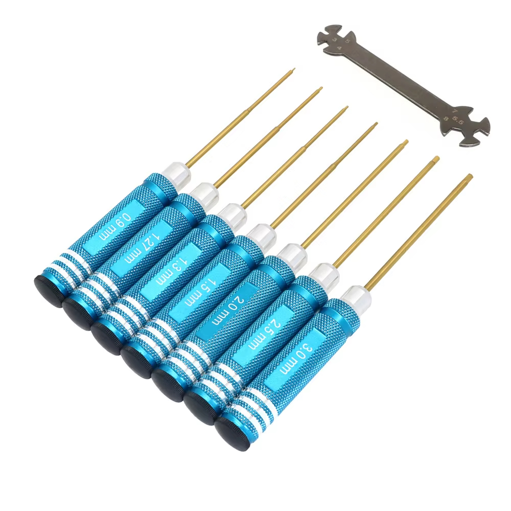 7pcs Hex Screw Driver Set Tita - Fpv Drone Tool Kit recension och pris