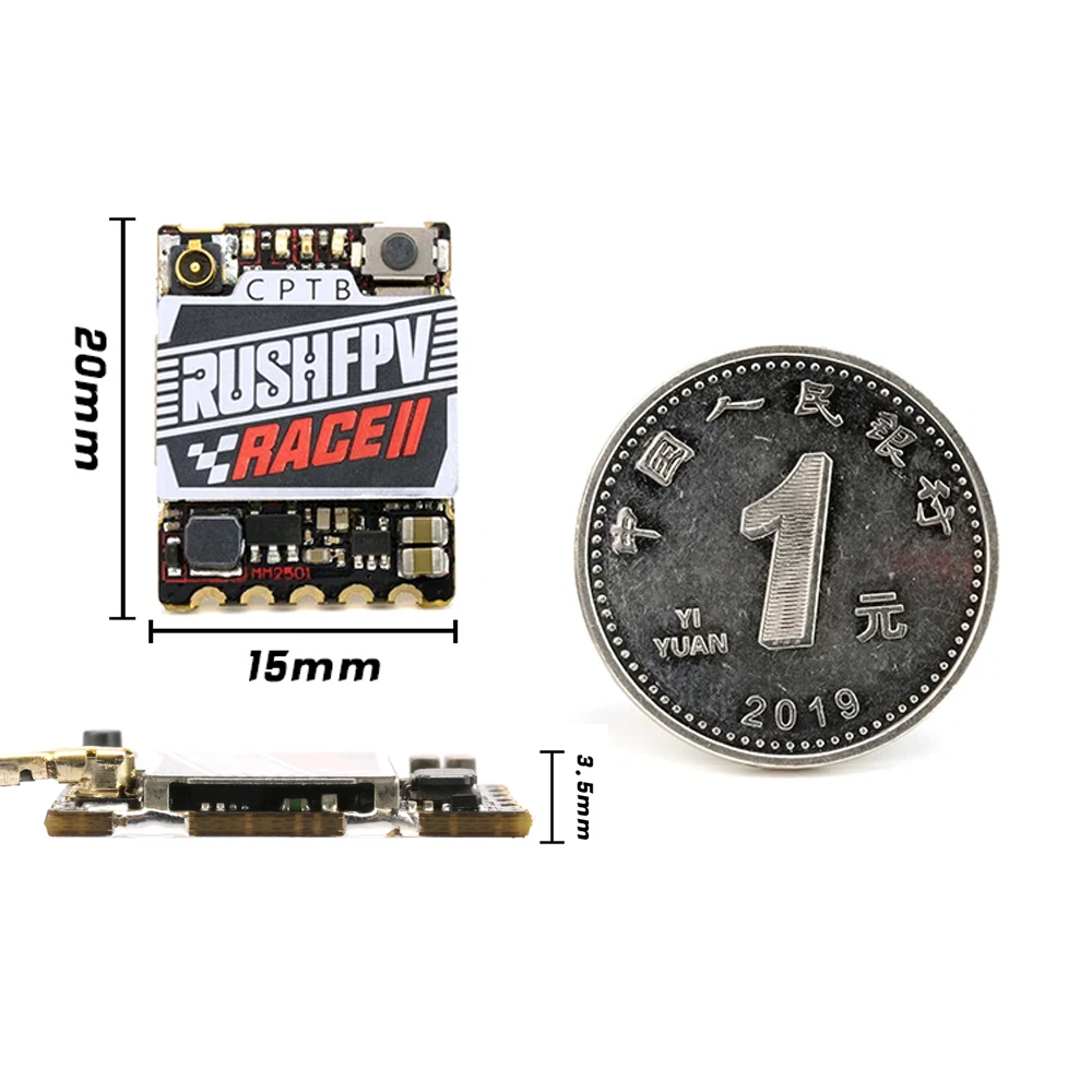 Rushfpv Rush fpv Tank Race2 20 - Fpv Drone Transmitter recension och pris